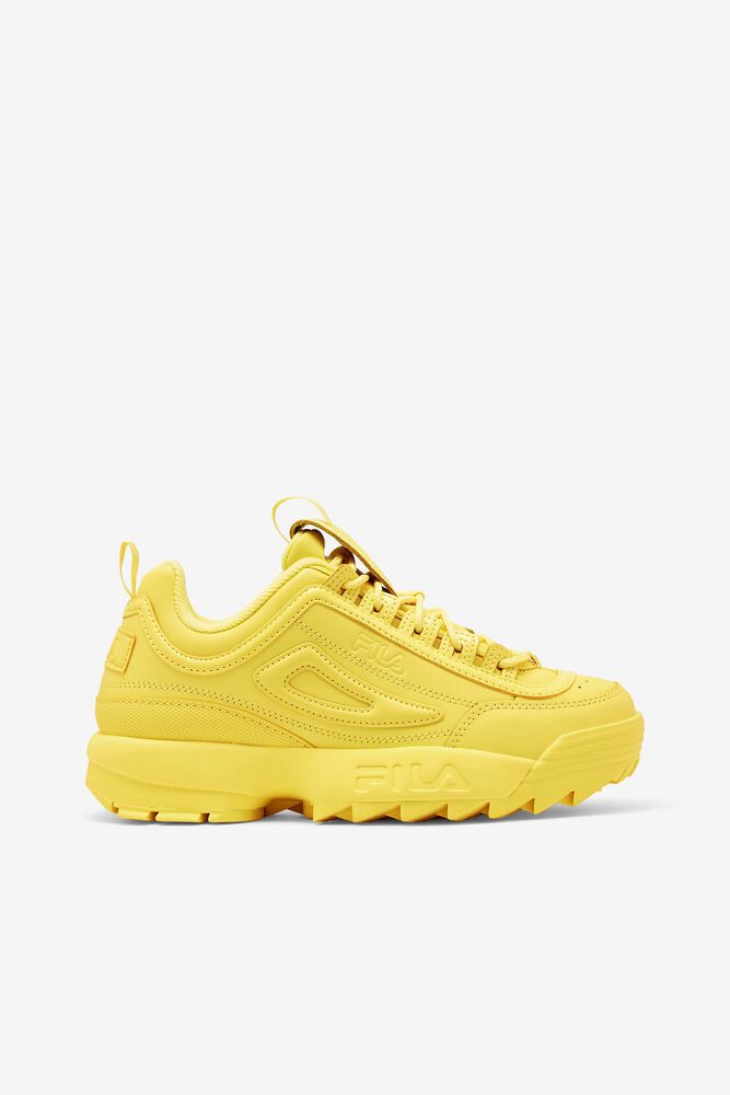 Fila Trainers Womens Gold Disruptor 2 Premium - Ireland 13829-XICN